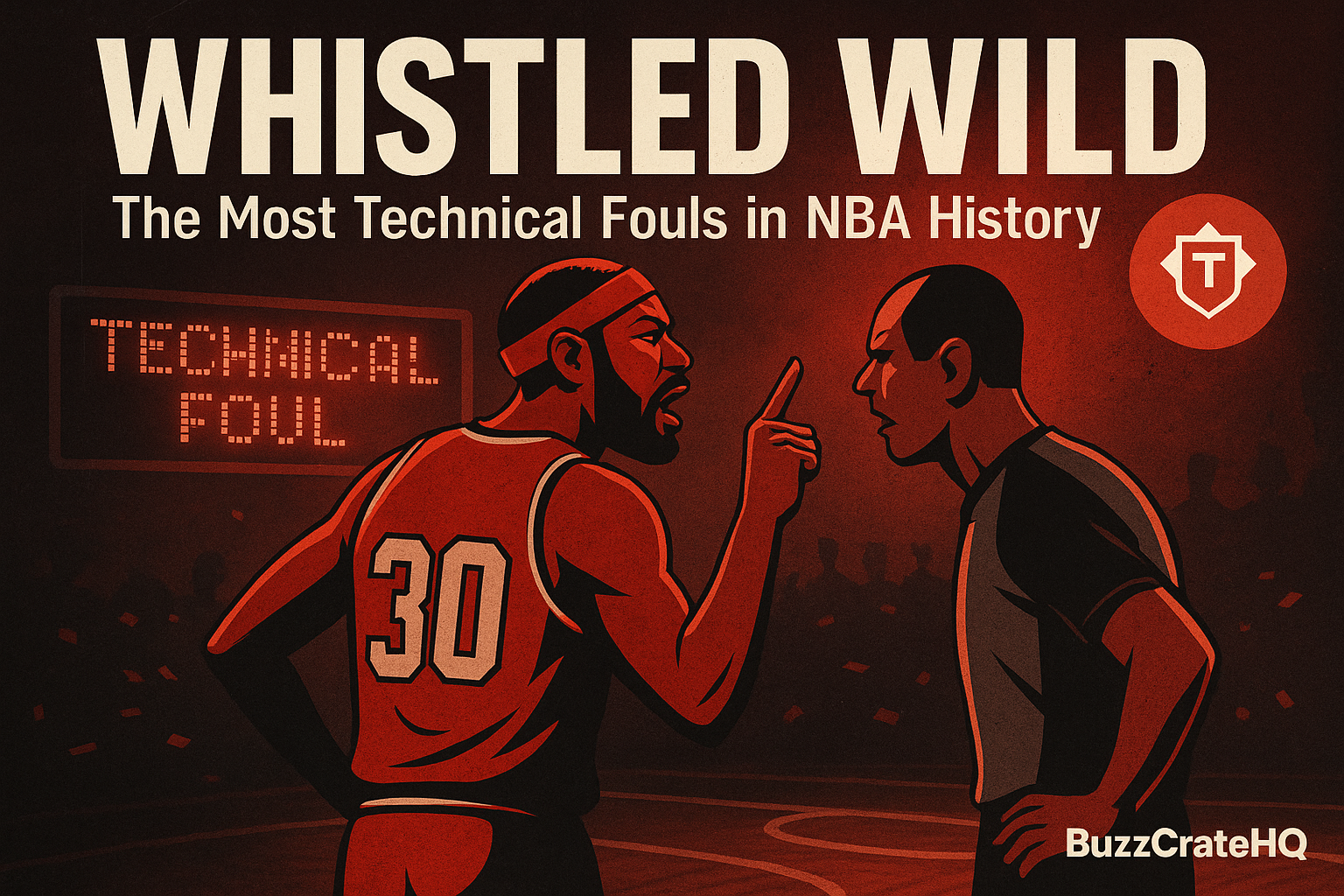 🔥 Most Technical Fouls in NBA History – The Wild Rasheed Wallace Record