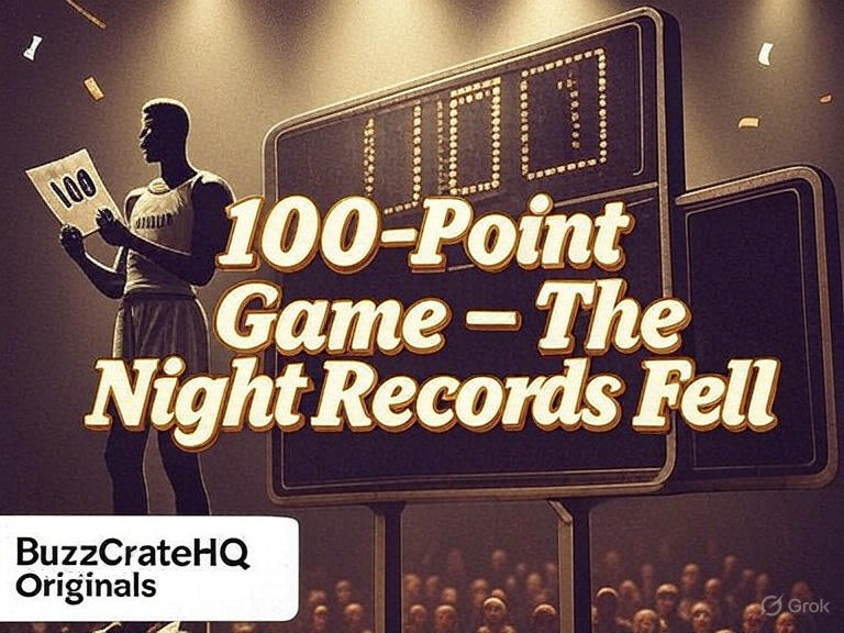 Most Career Points in a Single Game – Wilt Chamberlain’s 100-Point Night