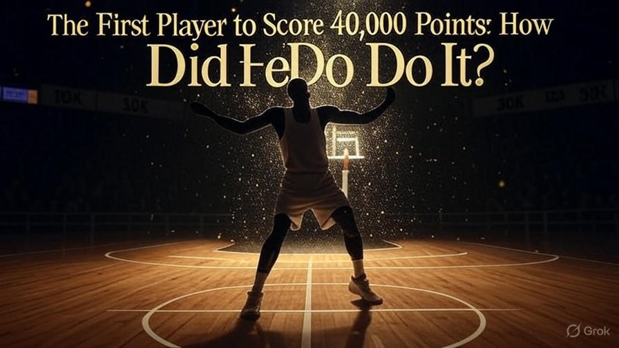 The First Player to Score 40,000 Points: How Did He Do It?